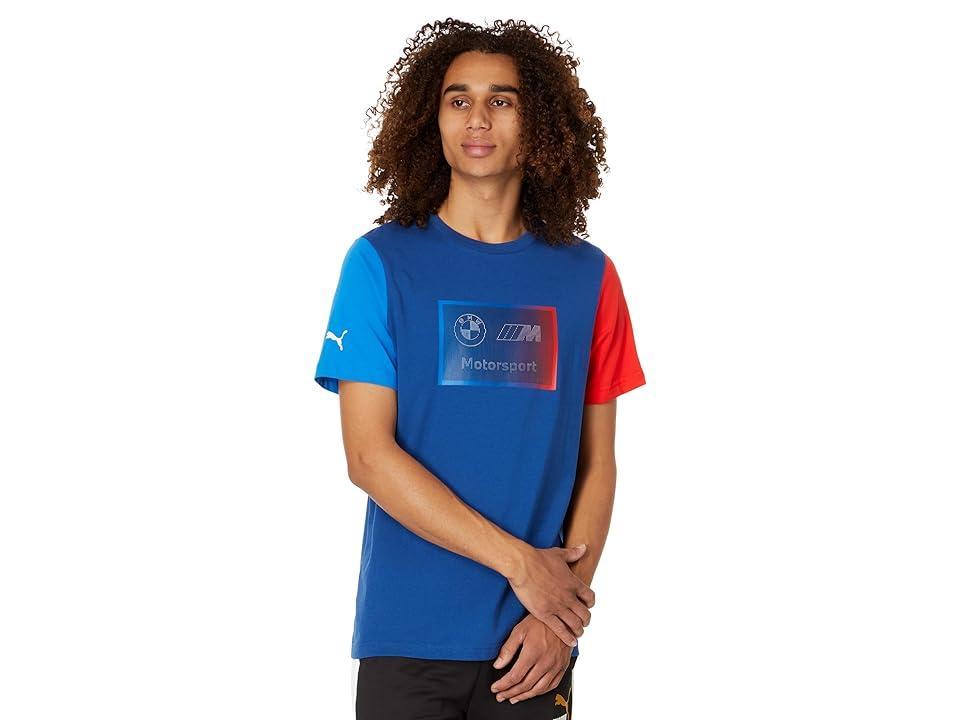 PUMA BMW Short Sleeve Logo Tee + (Pro /Multicolor) Men's Clothing Product Image