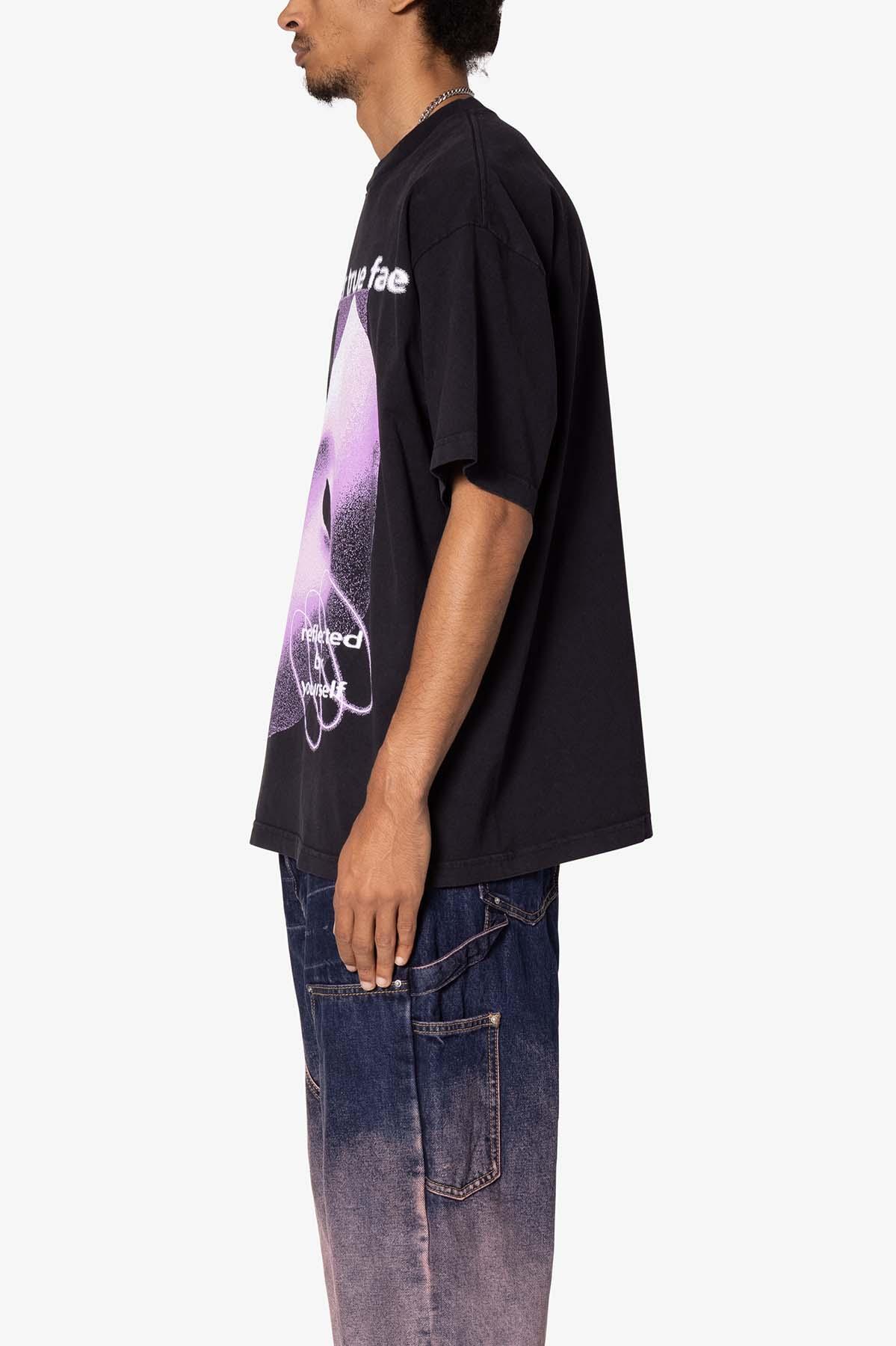 Another True Face Tee - Washed Black Product Image