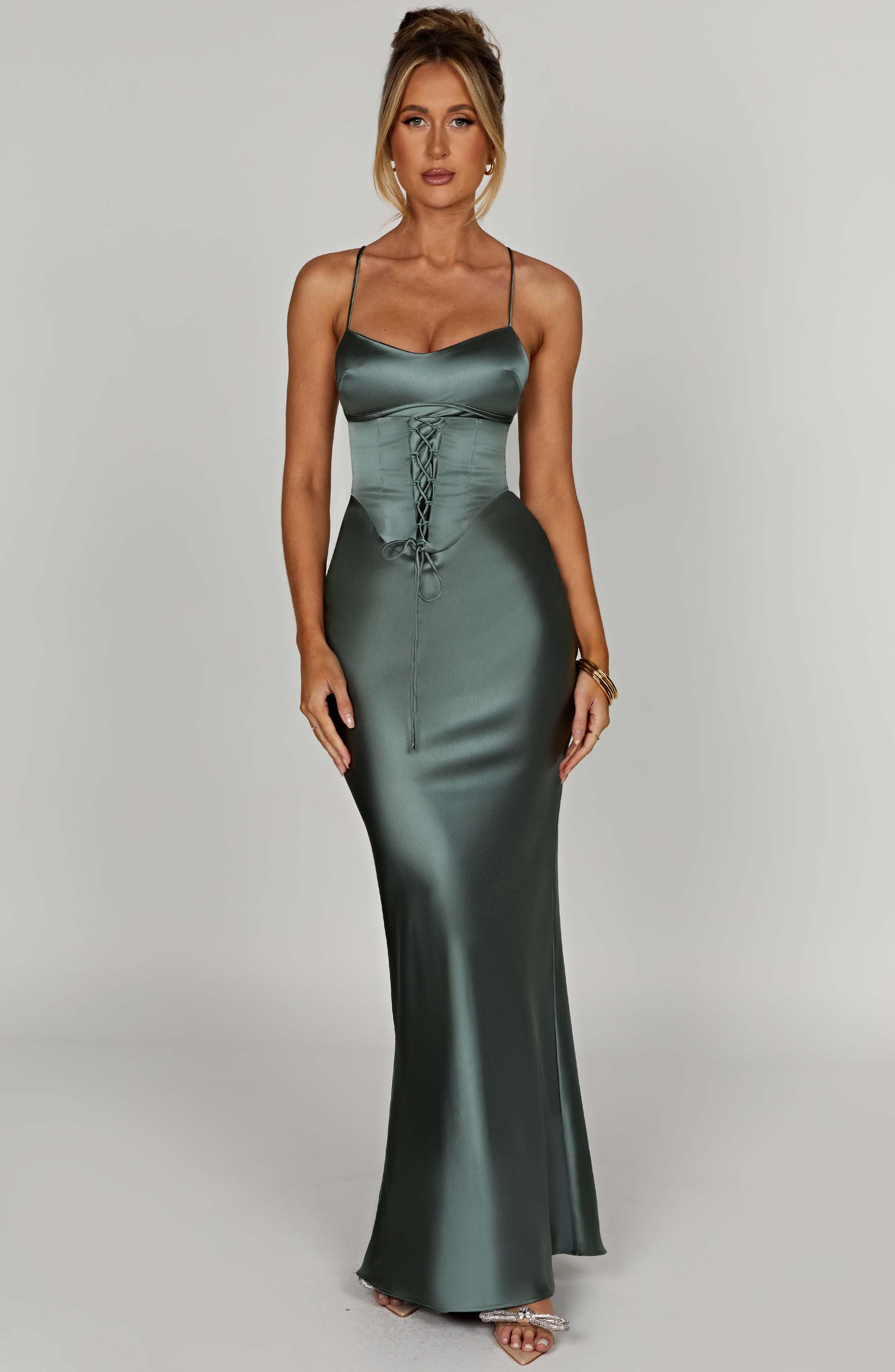 Lillia Maxi Dress - Sage Product Image