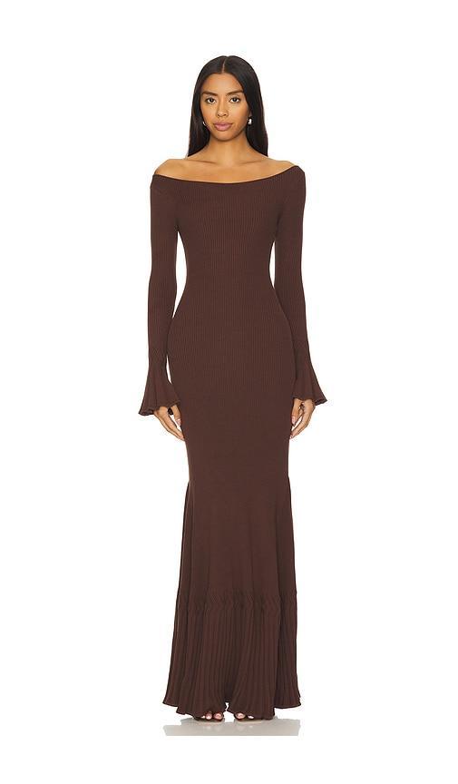 Lainey Maxi Knit Dress Product Image