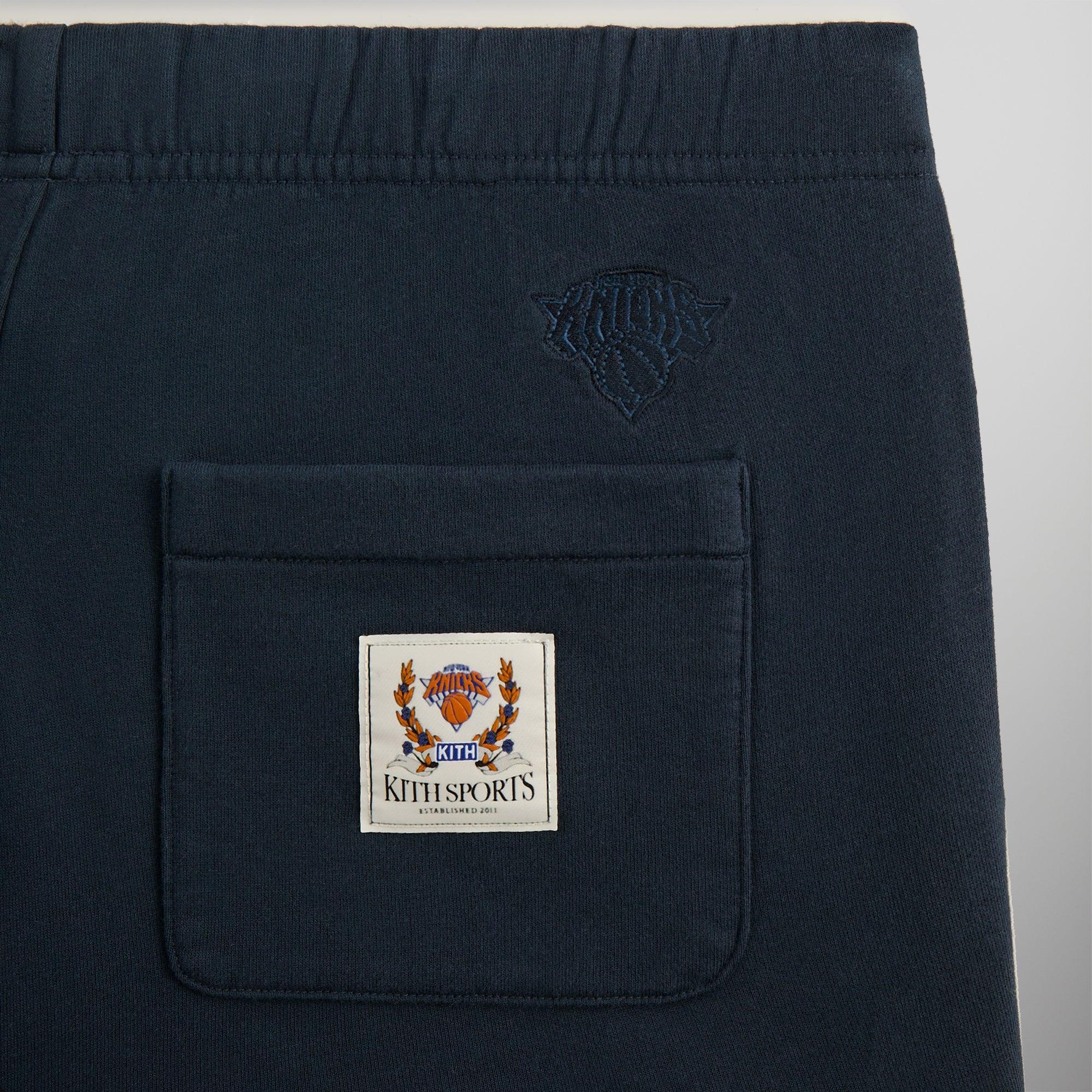 Kith for the New York Knicks Wingman Vintage Nelson Sweatpant - Nocturnal Male Product Image