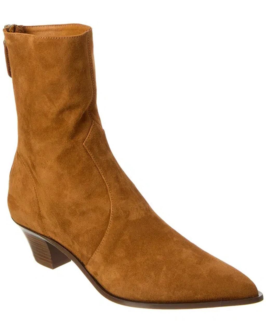 Brunswick Suede Ankle Boots In Brown product image