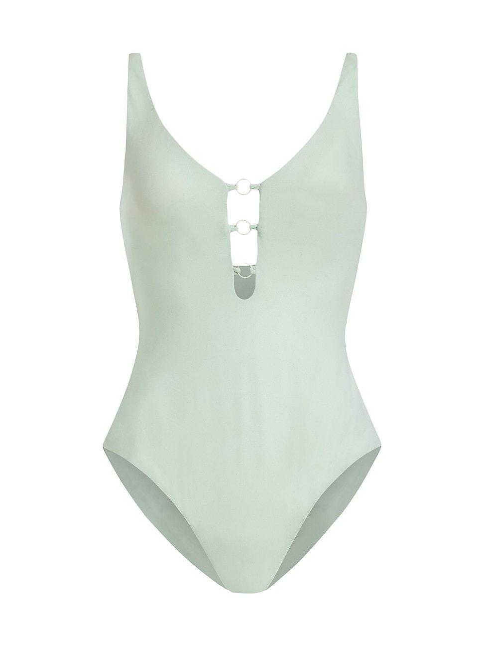 Womens Romana O-Ring One-Piece Swimsuit Product Image