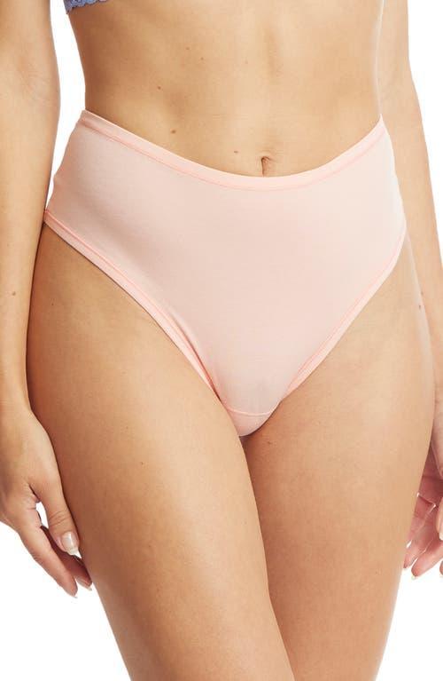 Hanky Panky Womens Playstretch Natural Rise Thong Underwear 721924 Product Image