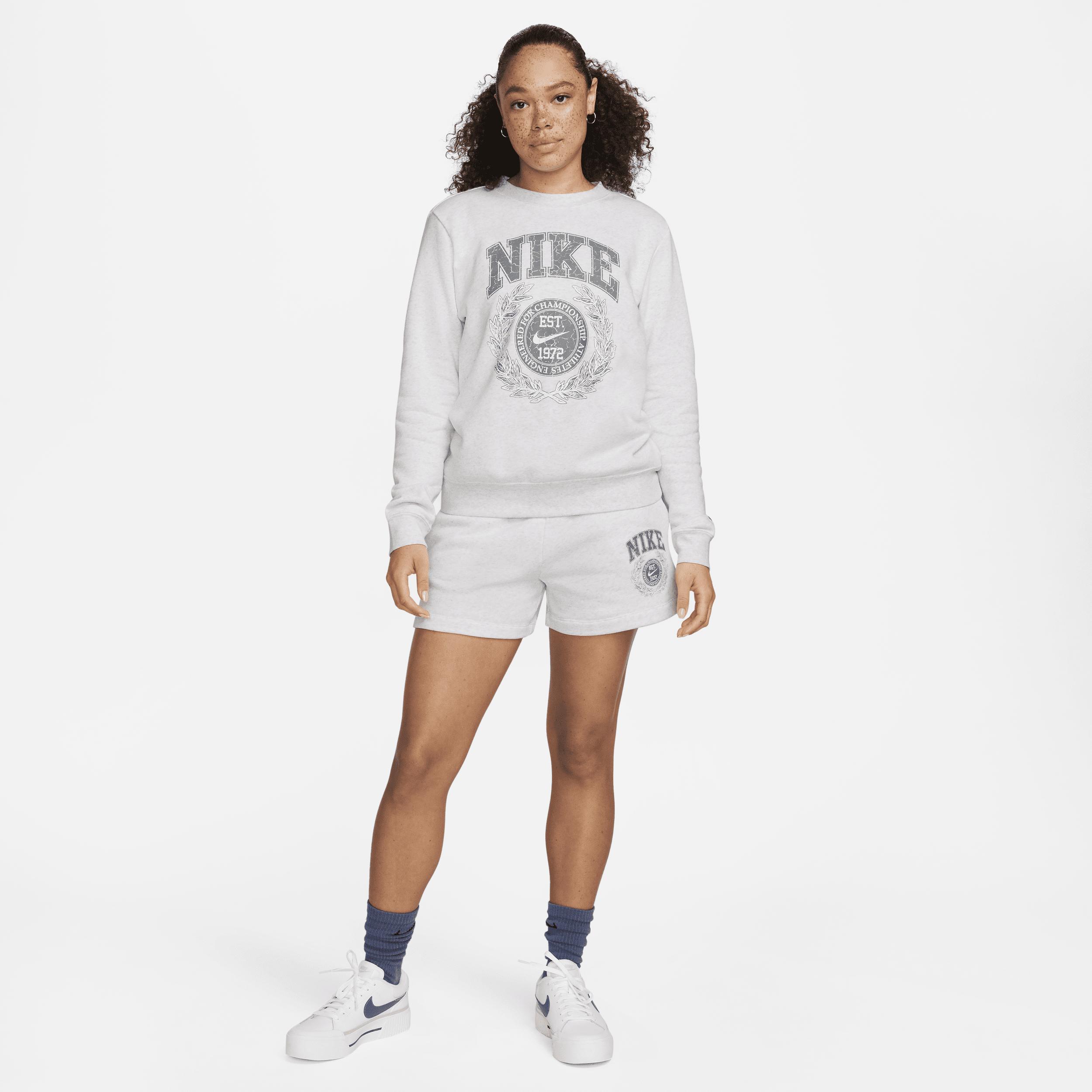 Women's Nike Sportswear Club Fleece Crew-Neck Sweatshirt Product Image