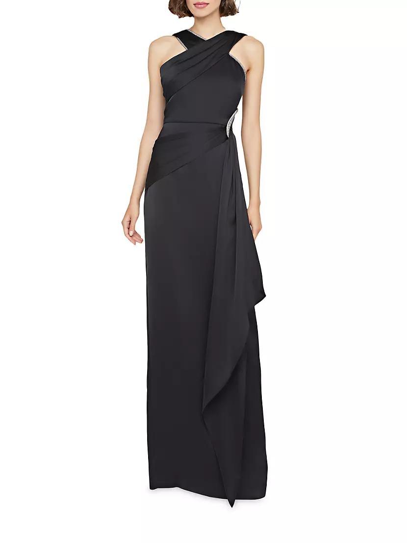 Womens Cressida Halter Column Gown Product Image