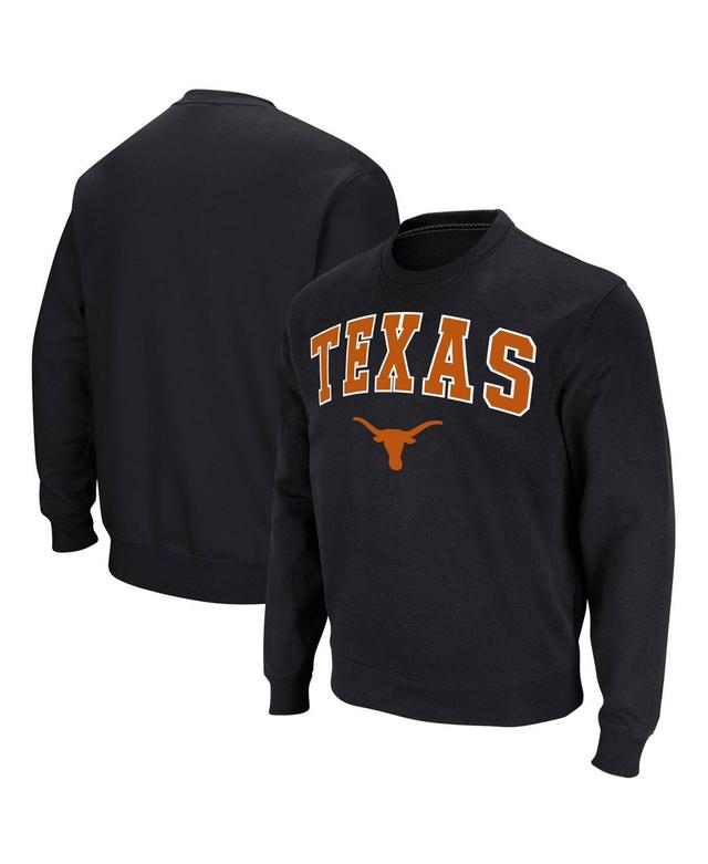 Colosseum Mens Texas Longhorns Arch & Logo Pullover Sweatshirt Product Image