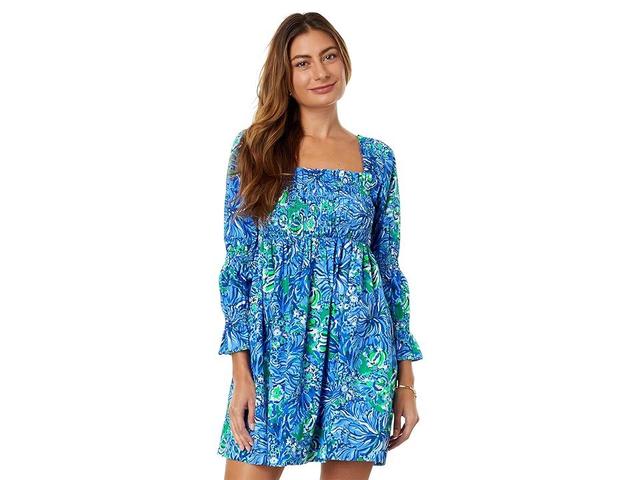 Womens Beyonca Floral Smocked Dress Product Image