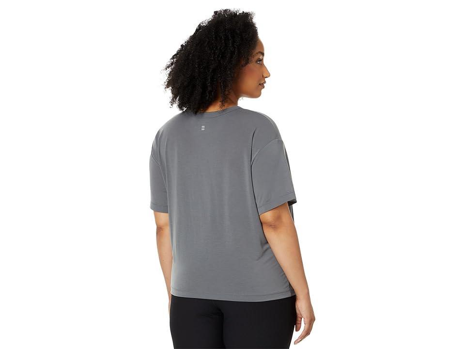 Free Fly Elevate Lightweight Tee (Smoke) Women's Clothing Product Image