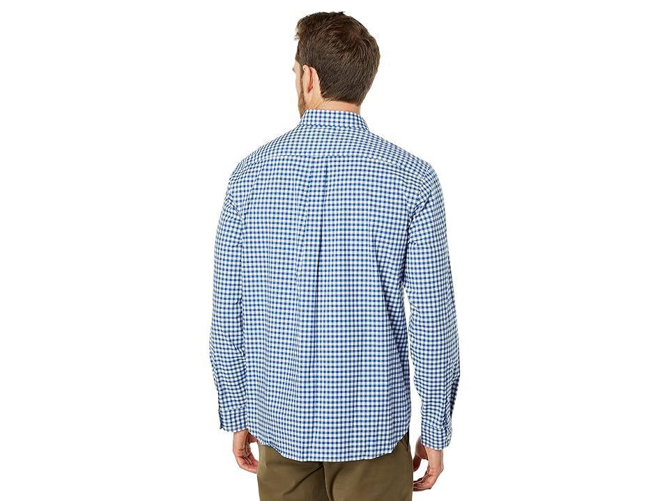 Vineyard Vines Classic Fit Gingham OTG Brrr Shirt Bay) Men's Clothing Product Image