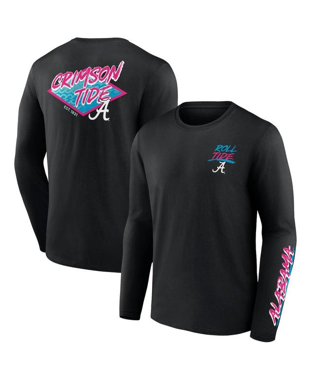 Fanatics Mens Black Alabama Crimson Tide Spring Break Long Sleeve T-Shirt Product Image