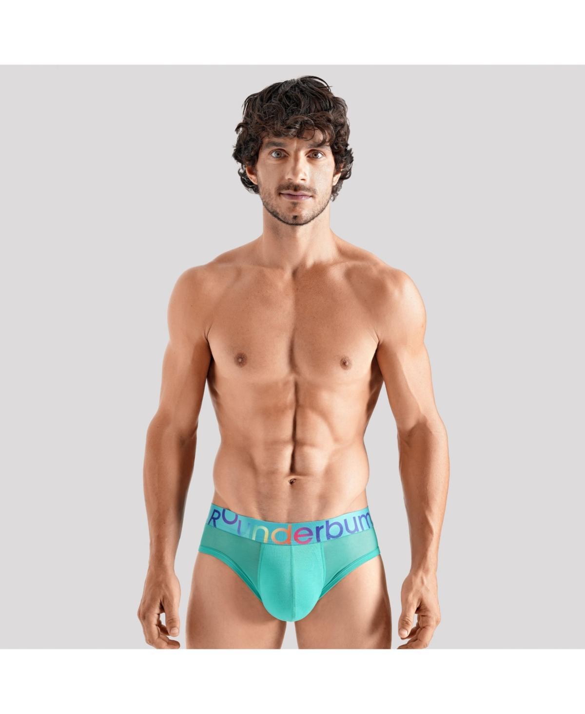 Rounderbum Mens Transparent Pride Package Brief Product Image