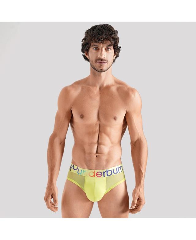 Rounderbum Mens Transparent Pride Package Brief Product Image