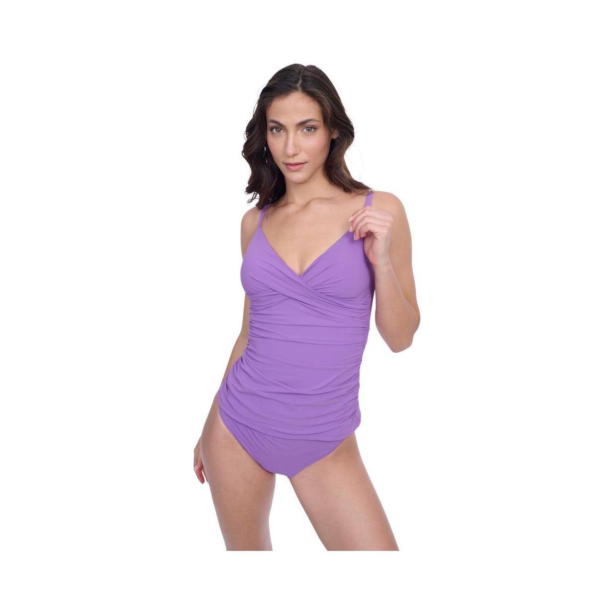 Women's Devine Surplice Tankini Swim Top Product Image