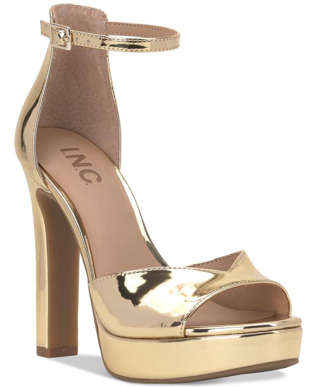 I.n.c. International Concepts Womens Ninel Platform Sandals, Created for Macys Product Image