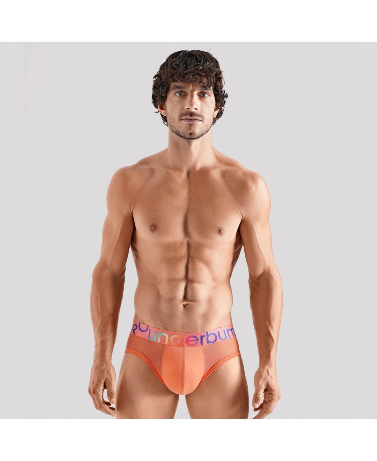 Rounderbum Mens Transparent Pride Package Brief Product Image