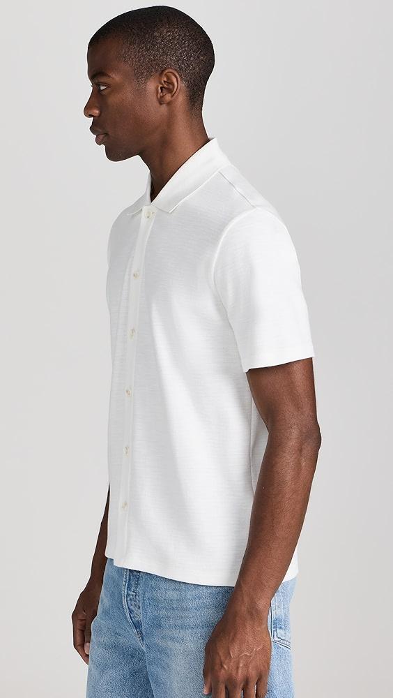 Vince Variegated Jacquard Button Down | Shopbop Product Image