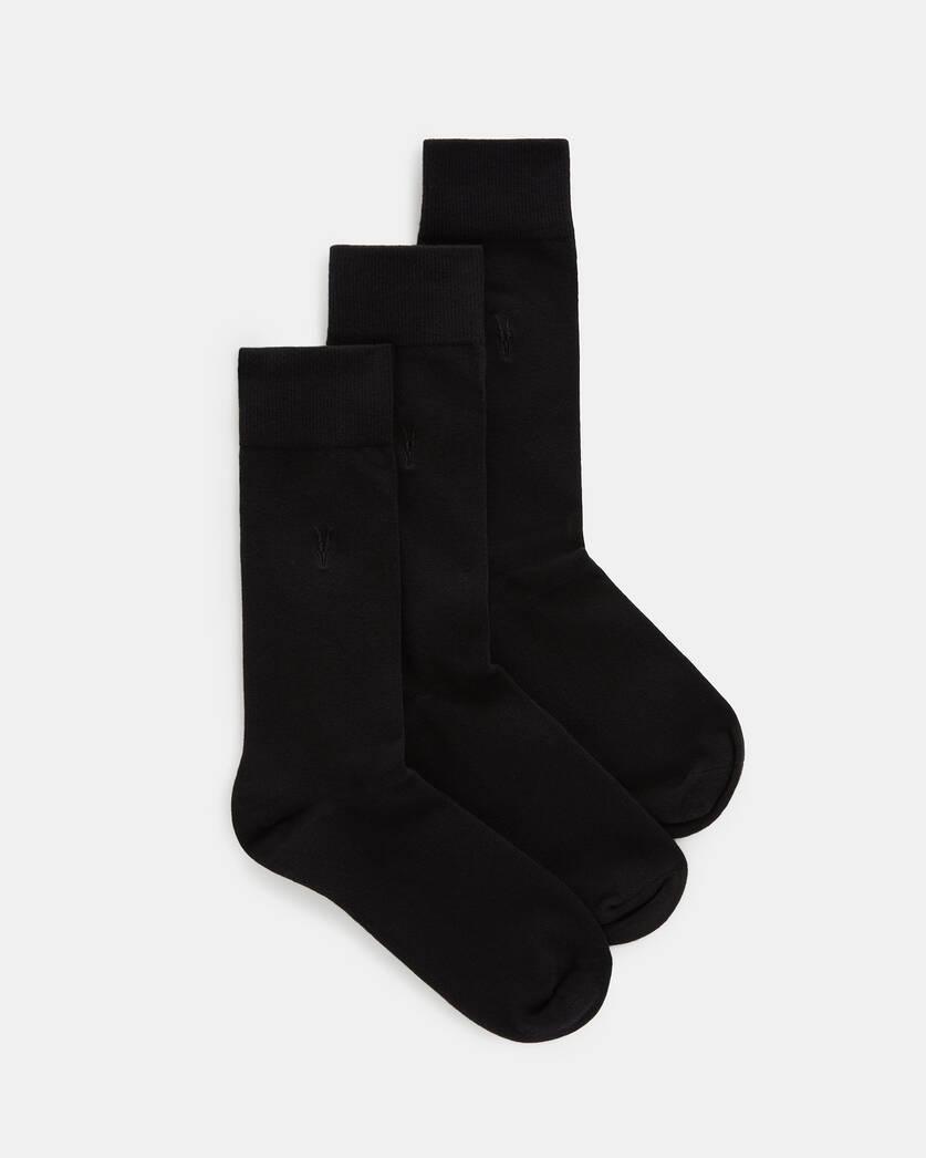 Adan Ramskull Embroidered Socks 3 Pack Product Image