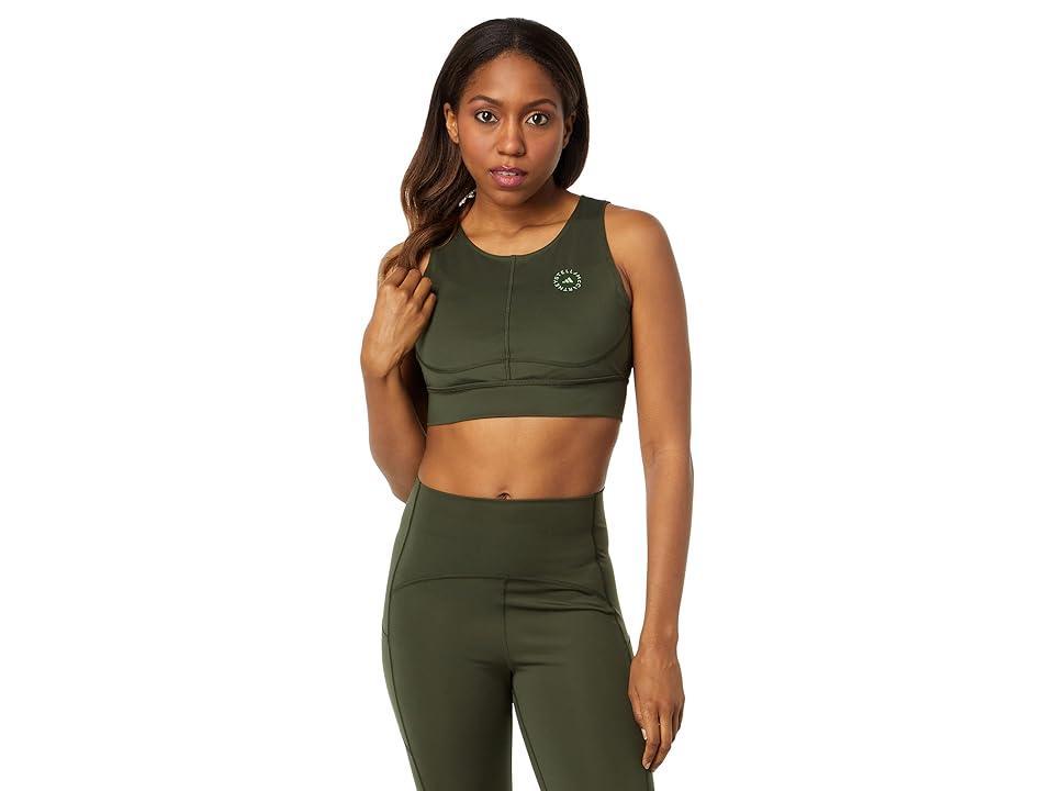 adidas by Stella McCartney Training Crop HR2189 (Night Cargo) Women's Clothing Product Image