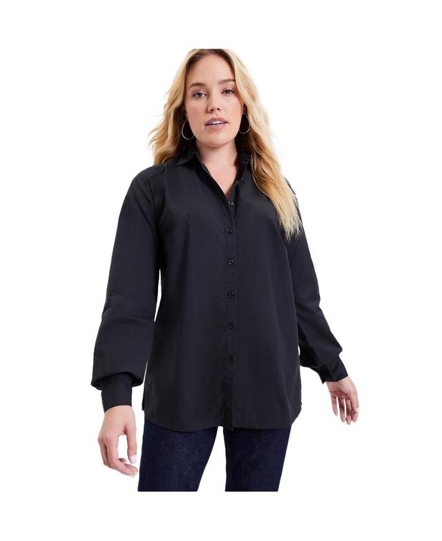 June + Vie Womens June + Vie Poplin La Vie Tunic Product Image