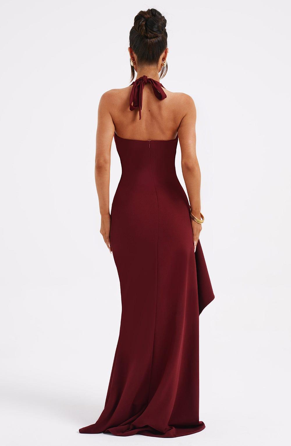 Luella Maxi Dress - Burgundy Product Image