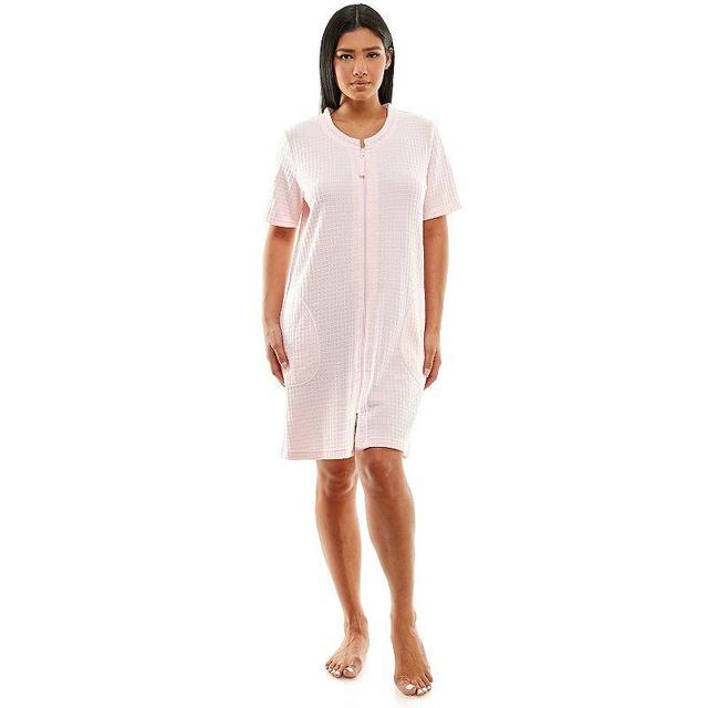 Womens Croft & Barrow Zip Front Robe Product Image