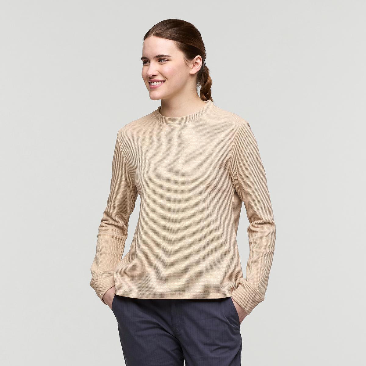 Atajo Long-Sleeve Waffle Shirt - Women's Female Product Image