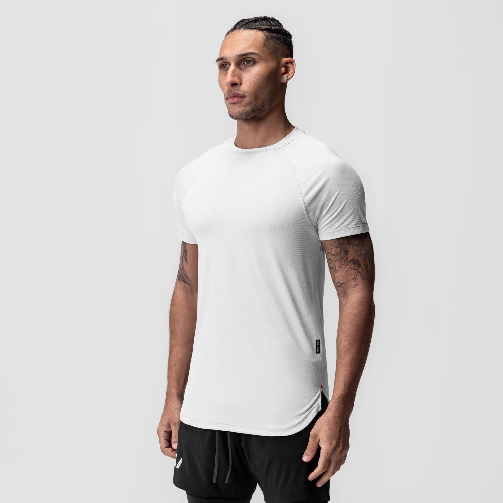 0660. AeroSilver® Established Tee - White Product Image