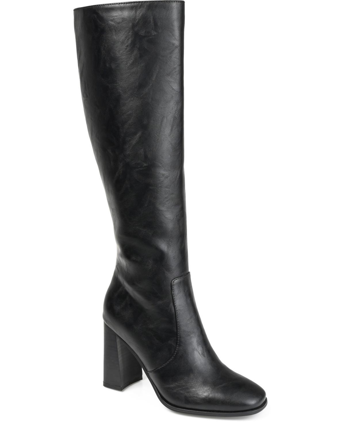 Journee Collection Karima Womens Knee-High Boots Natural Product Image