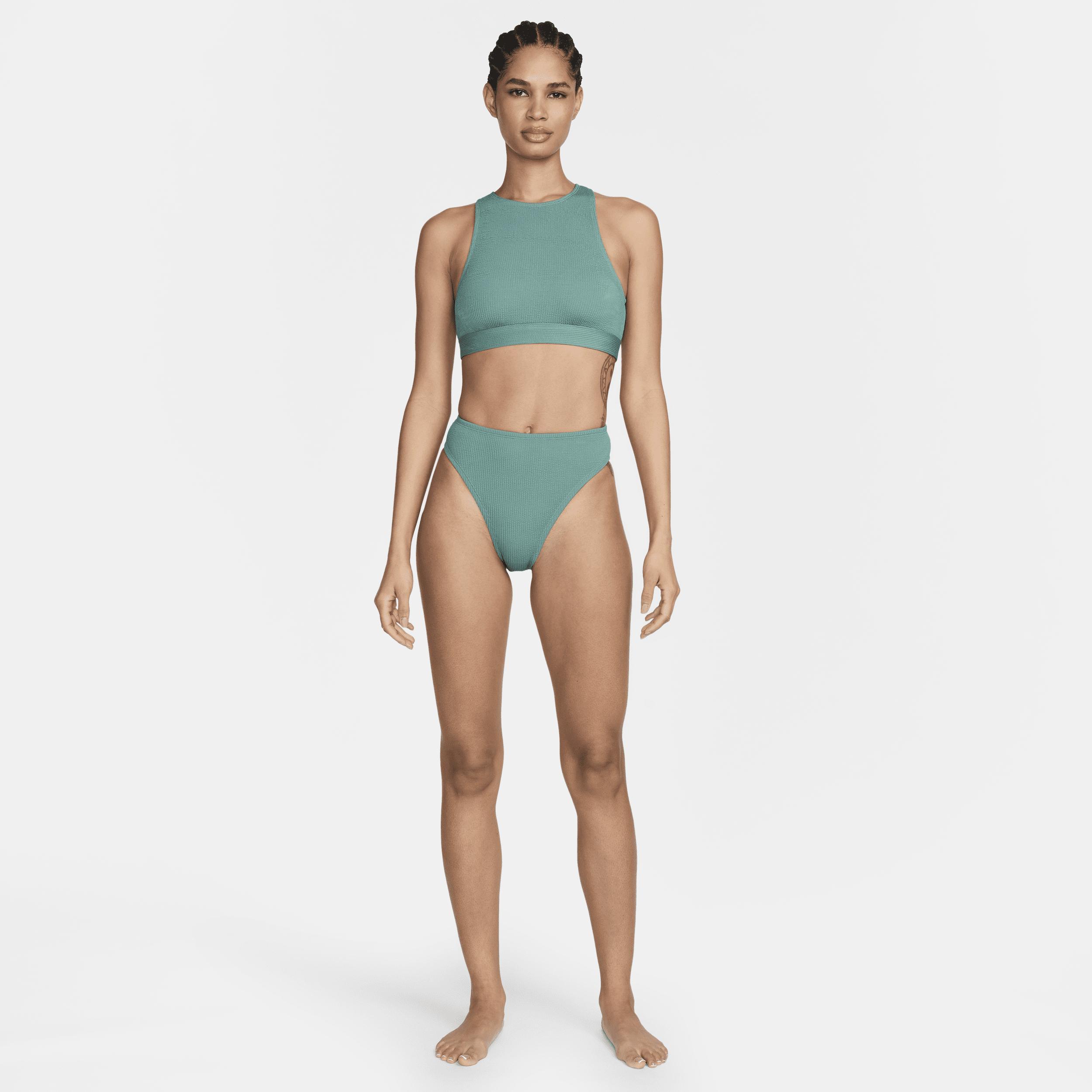 Nike Women's Swim Elevated Essential High-Neck Bikini Top Product Image