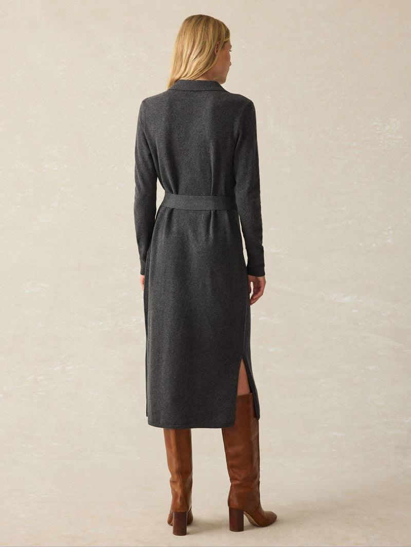 Jackson Sweater Dress - Medium Grey Heather Product Image