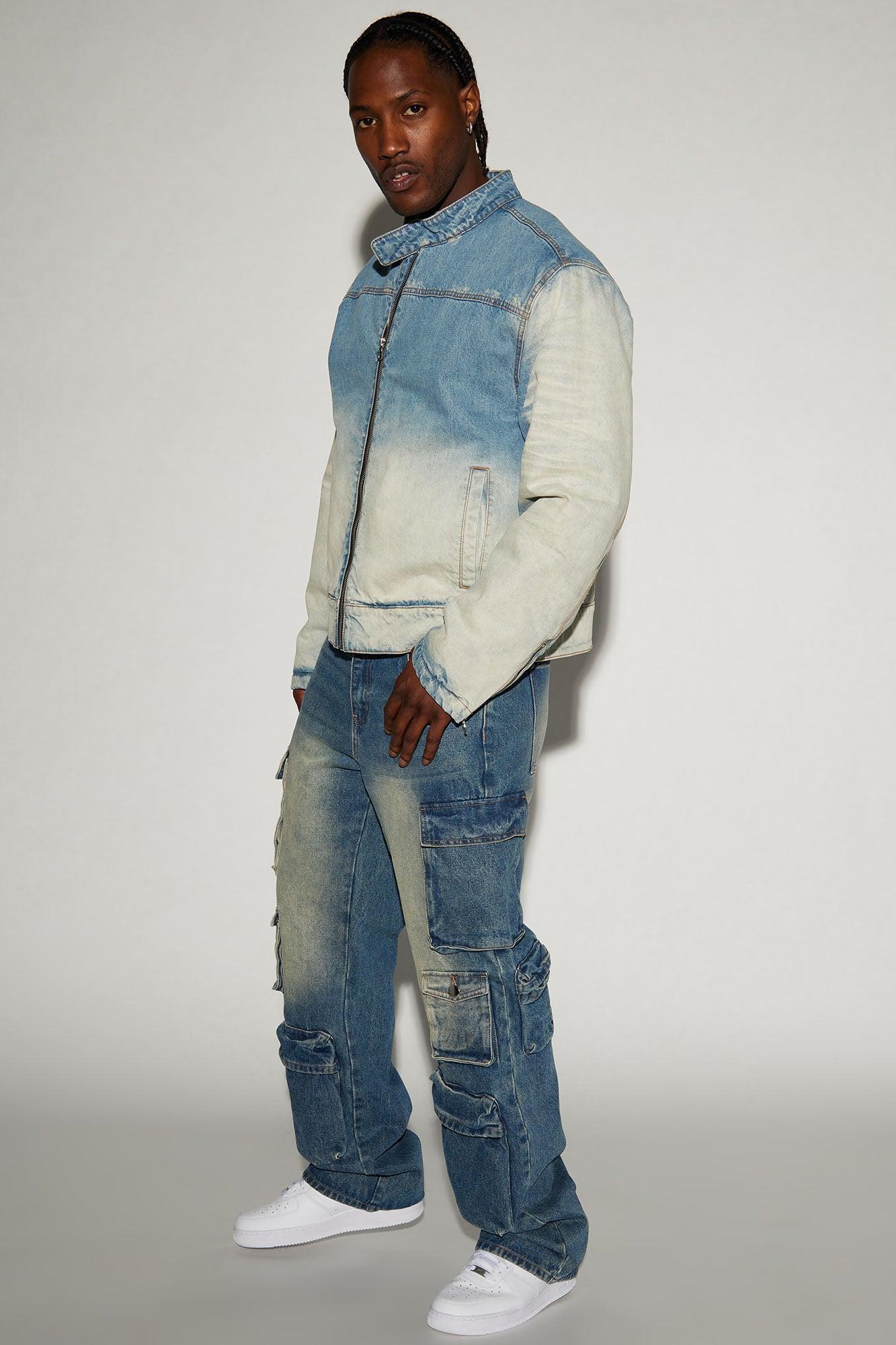 Stay Looking Rigid Carpenter Jeans - Vintage Blue Wash Product Image