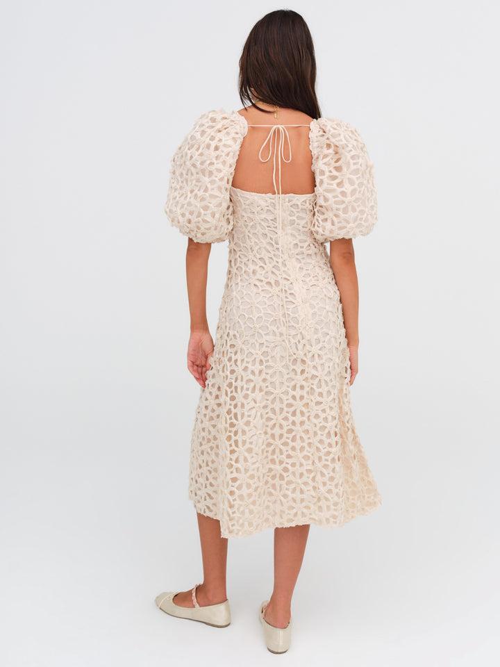 Brooke Midi Dress — White Product Image