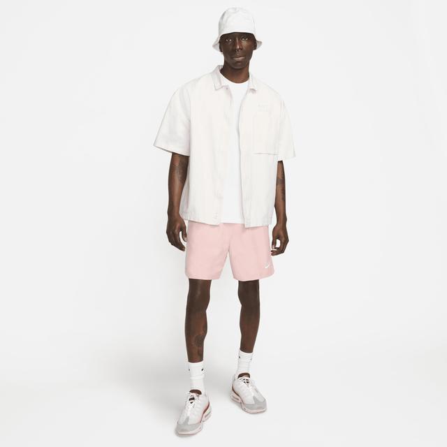 Nike Mens Nike Club Woven LND Flow Shorts - Mens Pink/White Product Image