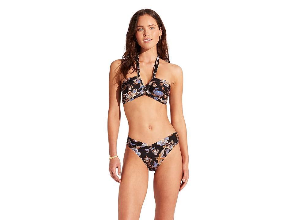 Seafolly Silk Road Halter Bandeau Women's Swimwear Product Image