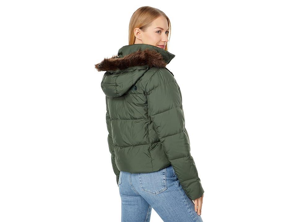 The North Face New Dealio Down Short Jacket (Thyme) Women's Clothing Product Image