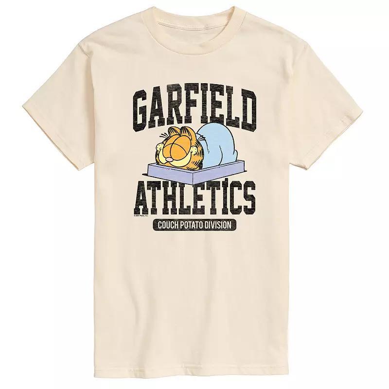 Mens Garfield Athletics Coach Potato Division Graphic Tee Product Image