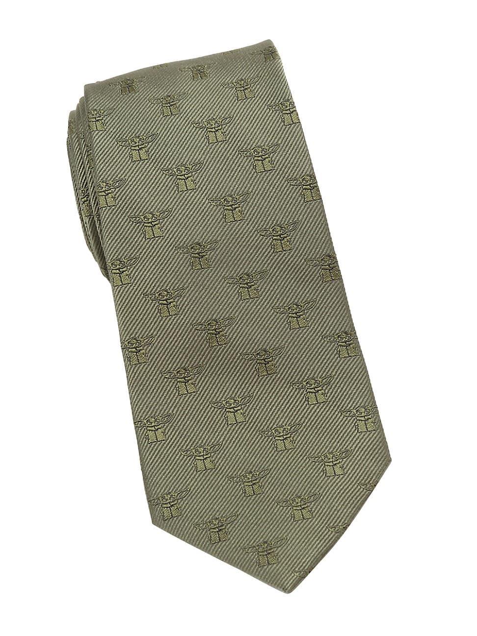 Mens Star Wars The Child Silk Tie Product Image