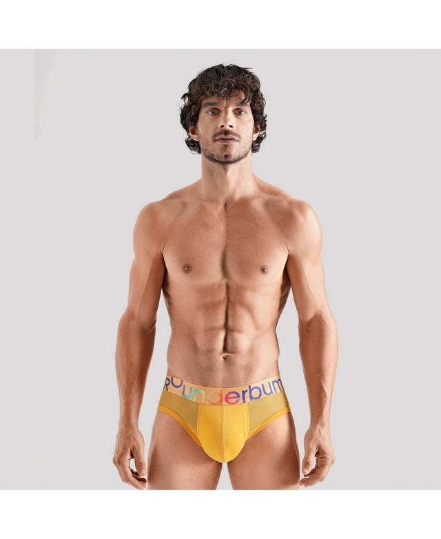 Rounderbum Mens Transparent Pride Package Brief Product Image