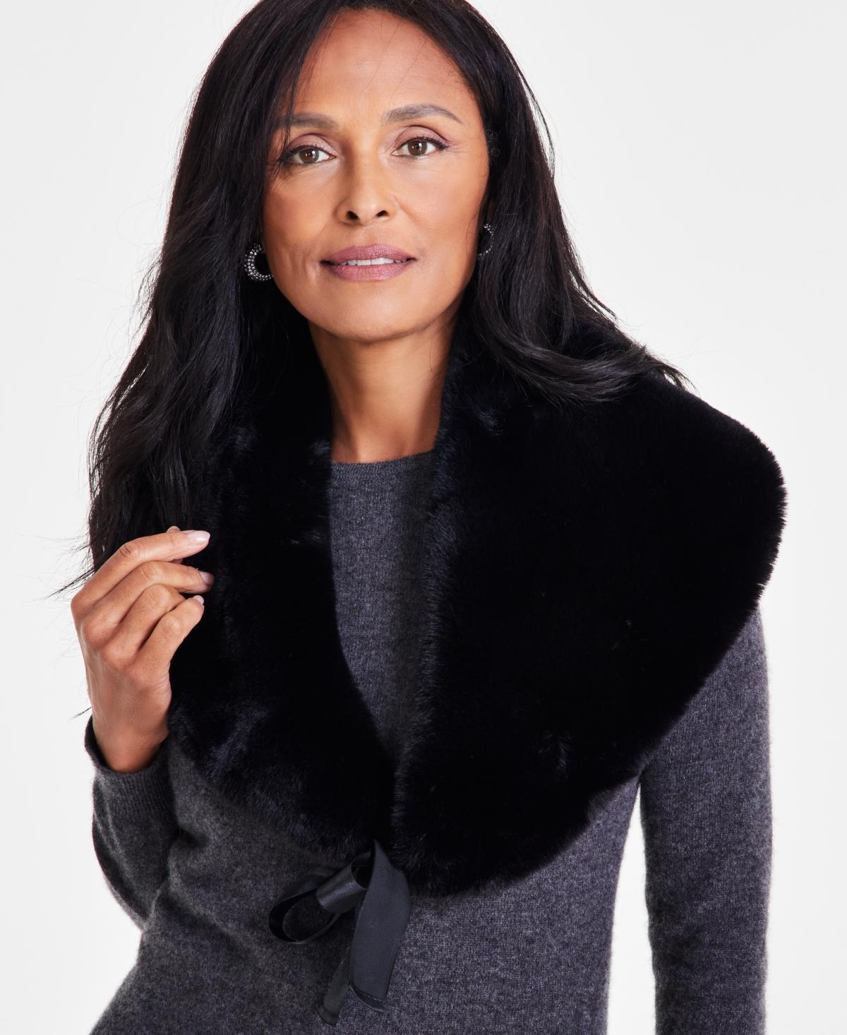 I.n.c. International Concepts Womens Faux-Fur Stole, Created for Macys Product Image