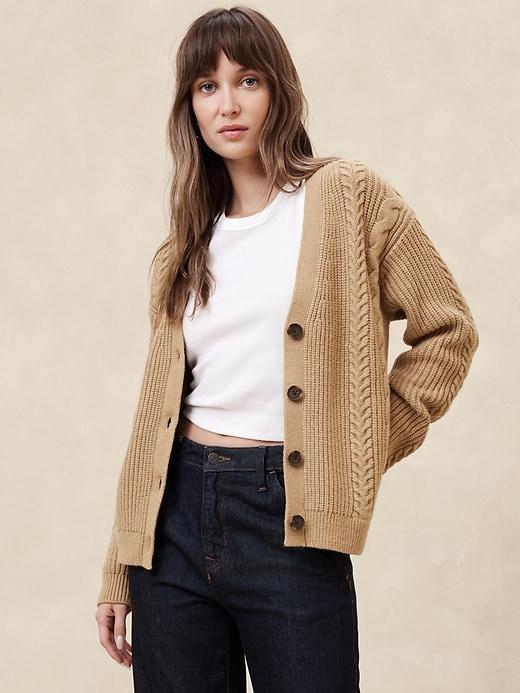 Cable Cardigan product image