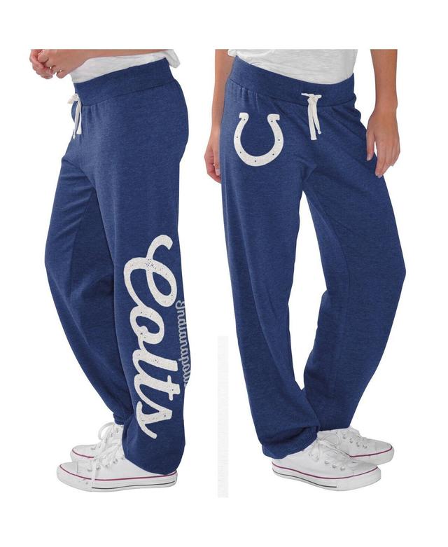 Womens G-III 4Her by Carl Banks Royal Indianapolis Colts Scrimmage Fleece Pants Product Image