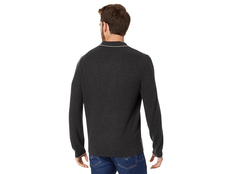 Mens Long Point Long-Sleeve Polo Shirt Product Image