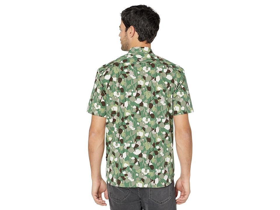 Ted Baker Hoplar Short Sleeve Abstract Floral Print Shirt Men's Clothing Product Image