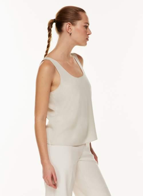 carson silk tank Product Image