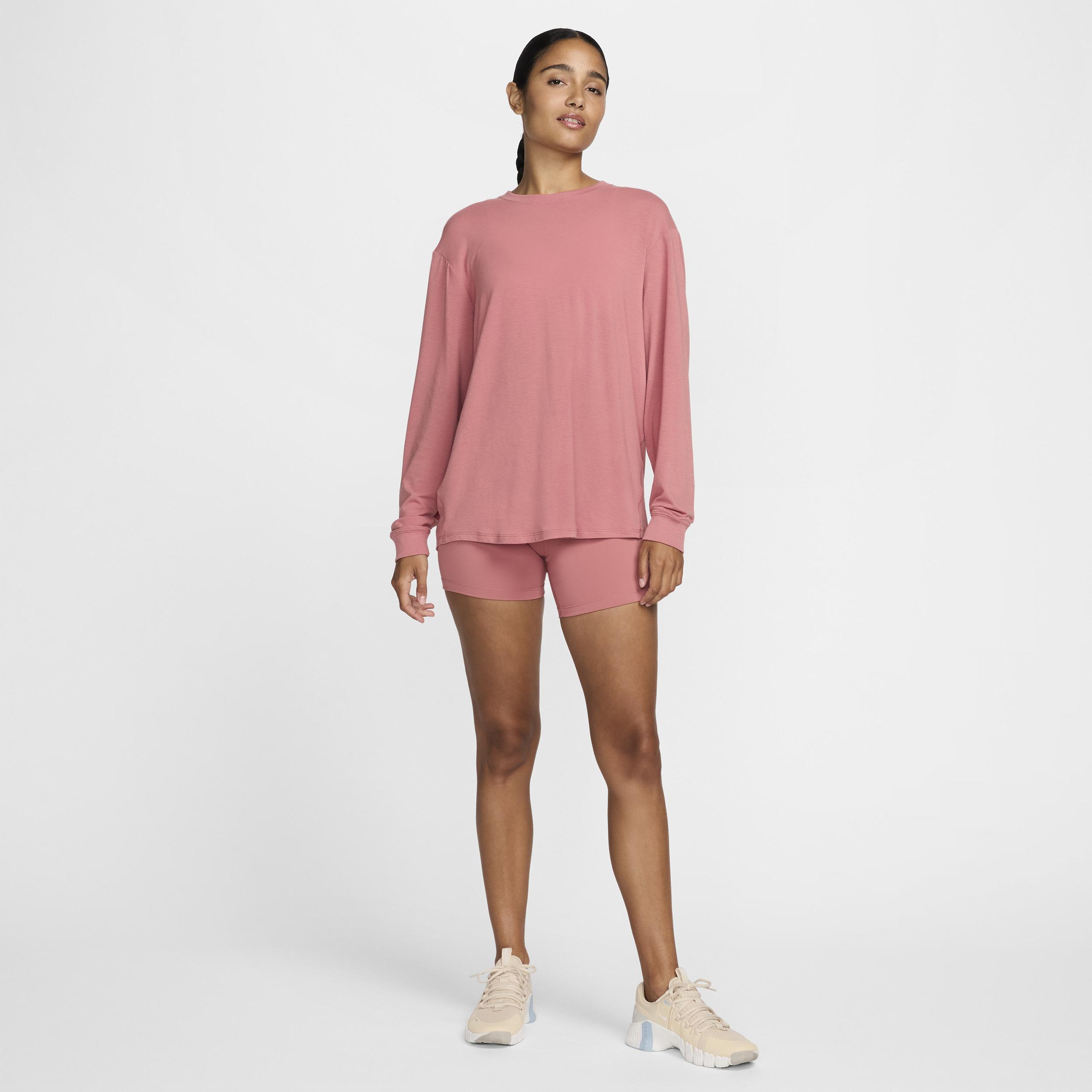 Nike Women's One Relaxed Dri-FIT Long-Sleeve Top Product Image