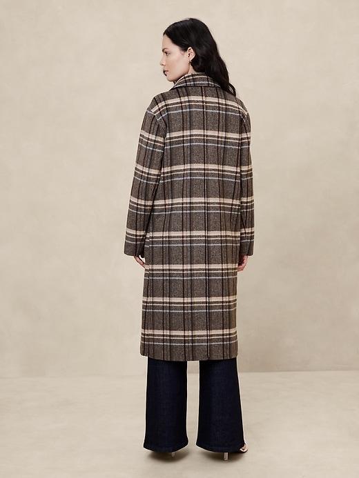 Reversible Wool-Blend Coat Product Image