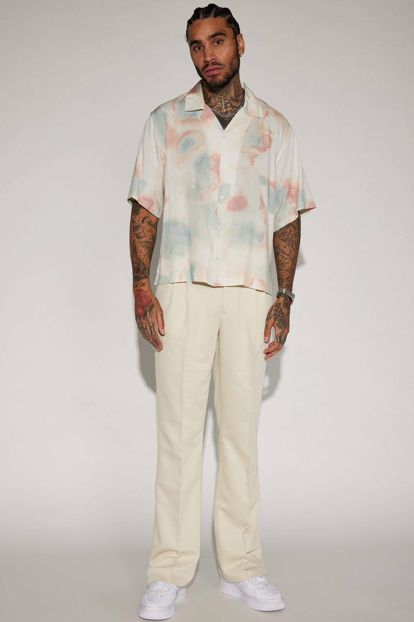 Never Been Button Up Shirt - Multi Color Product Image