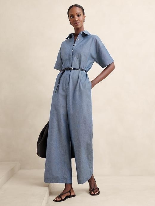 Poplin Jumpsuit Product Image