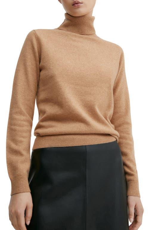 MANGO Turtleneck Cashmere Sweater Product Image